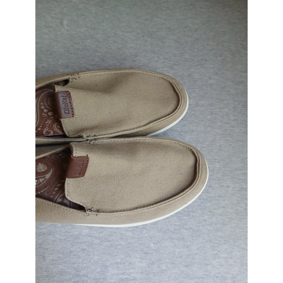 Olukai Shoes Mens 9 Manual Slip On Comfort Canvas Comfort Casual Preppy main image 5